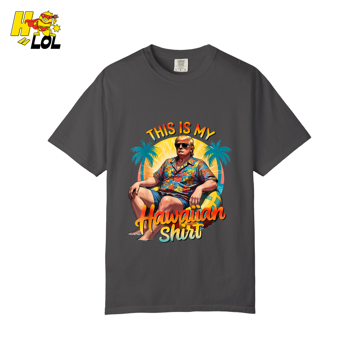 Trump Hawaiian Shirt Funny Summer Vacation Meme Gift Shirt - HQLOL