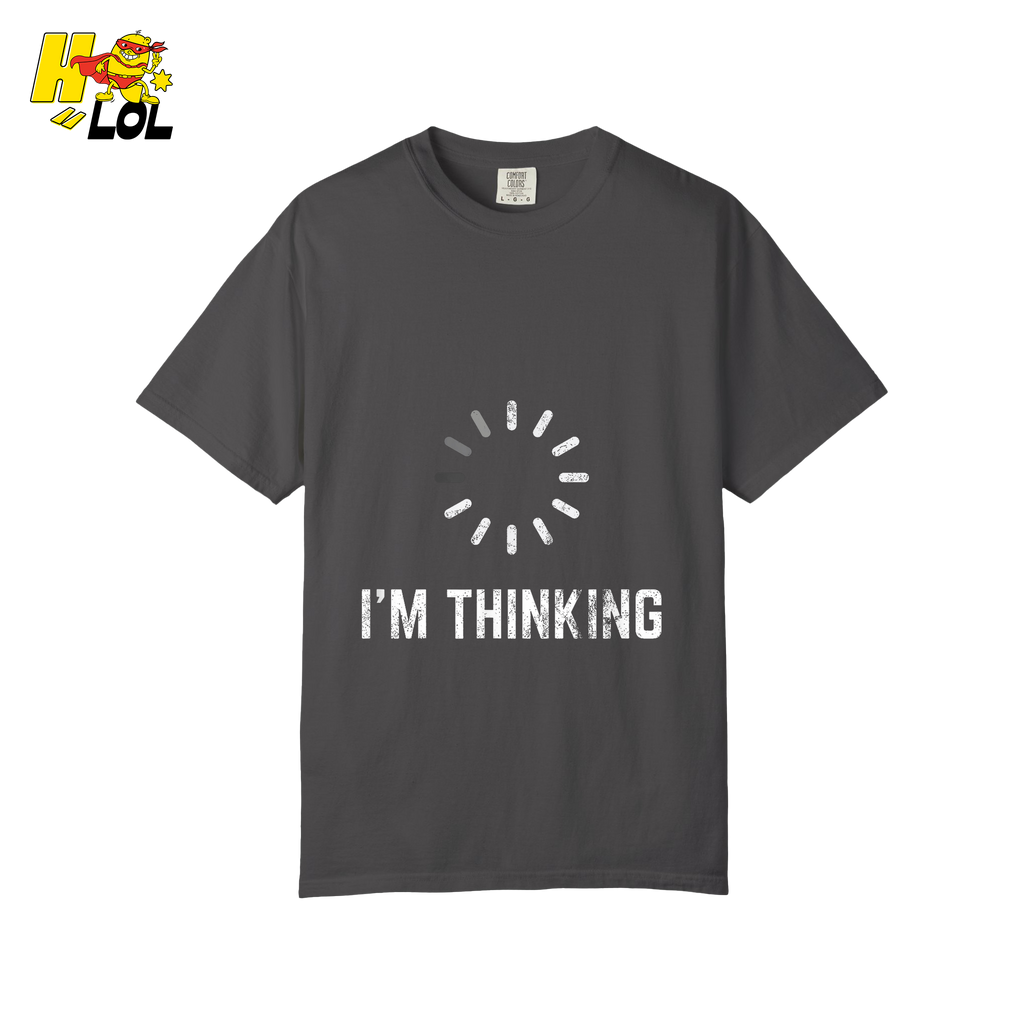 I’m Thinking Shirt Funny Loading Spinner Meme Shirt - HQLOL