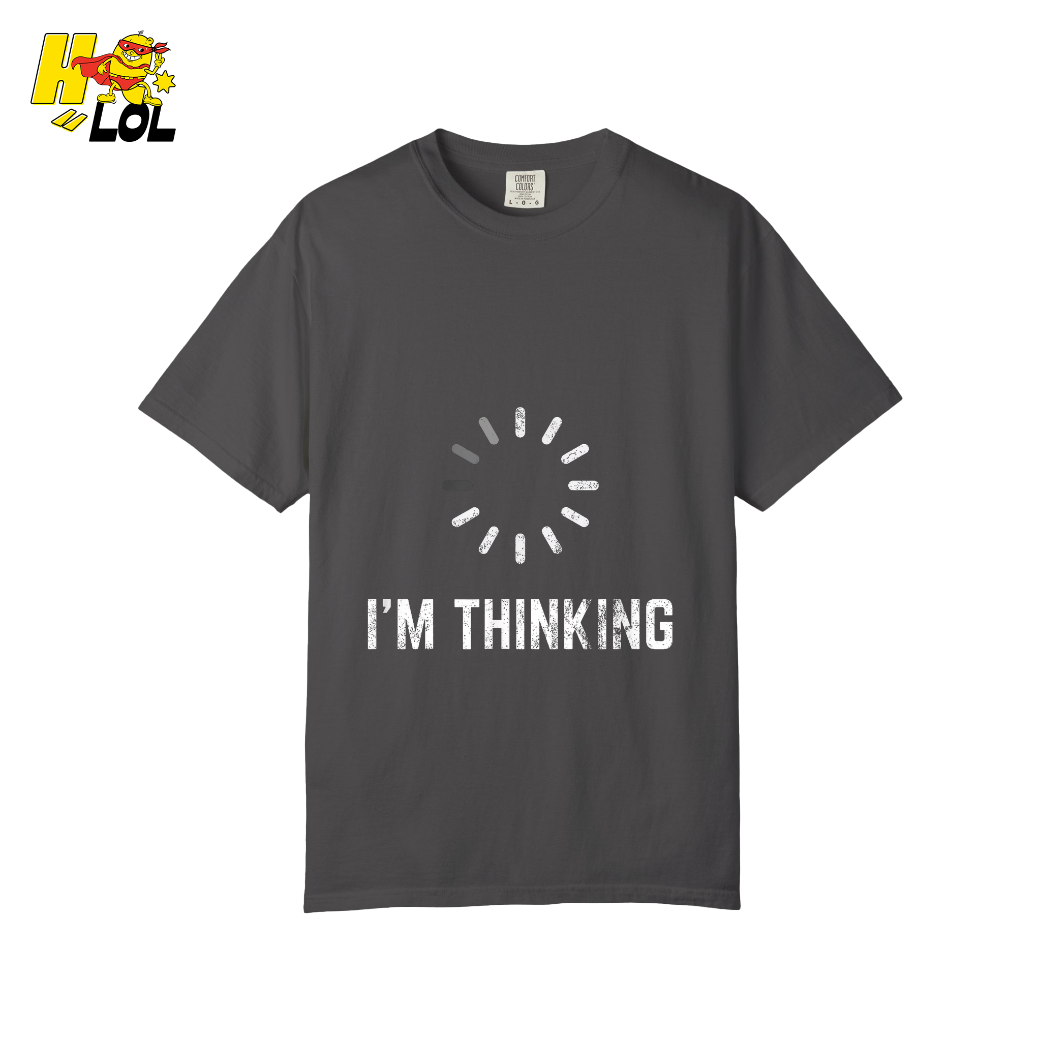 I’m Thinking Shirt Funny Loading Spinner Meme Shirt - HQLOL