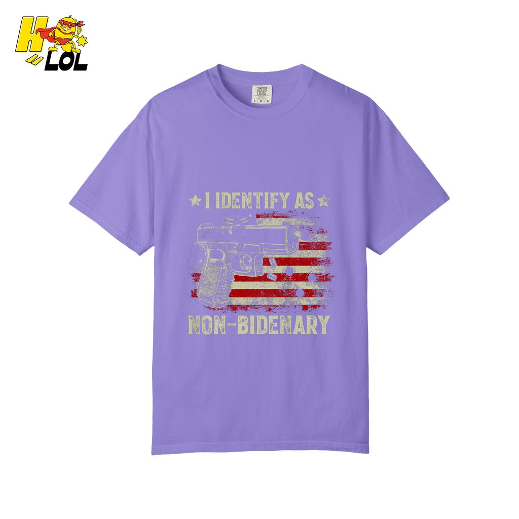 Non-Bidenary Shirt Funny Patriotic Political Satire Shirt - HQLOL