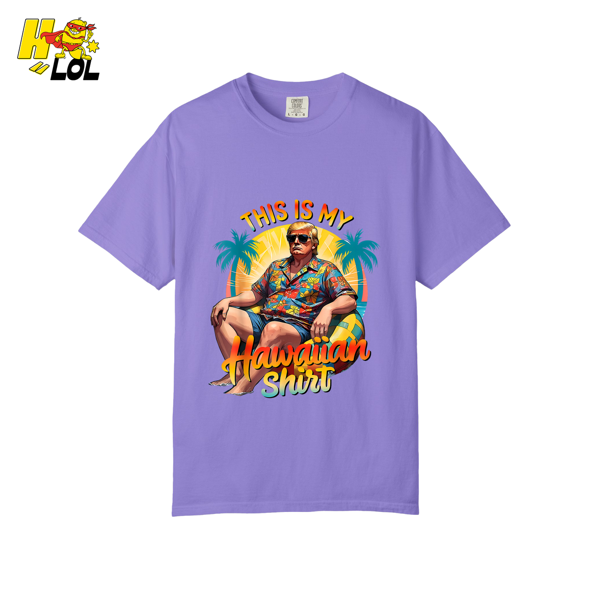 Trump Hawaiian Shirt Funny Summer Vacation Meme Gift Shirt - HQLOL