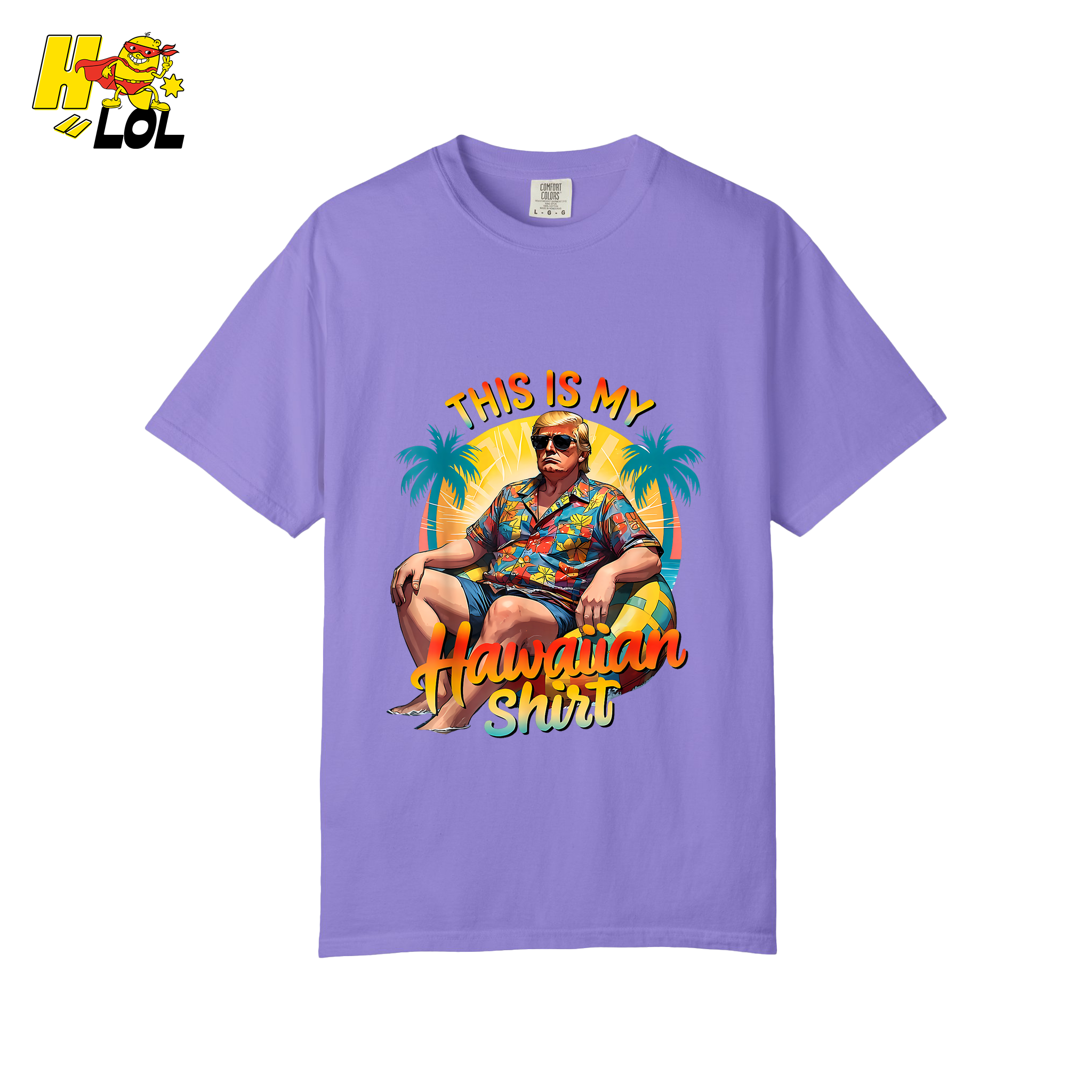 Trump Hawaiian Shirt Funny Summer Vacation Meme Gift Shirt - HQLOL