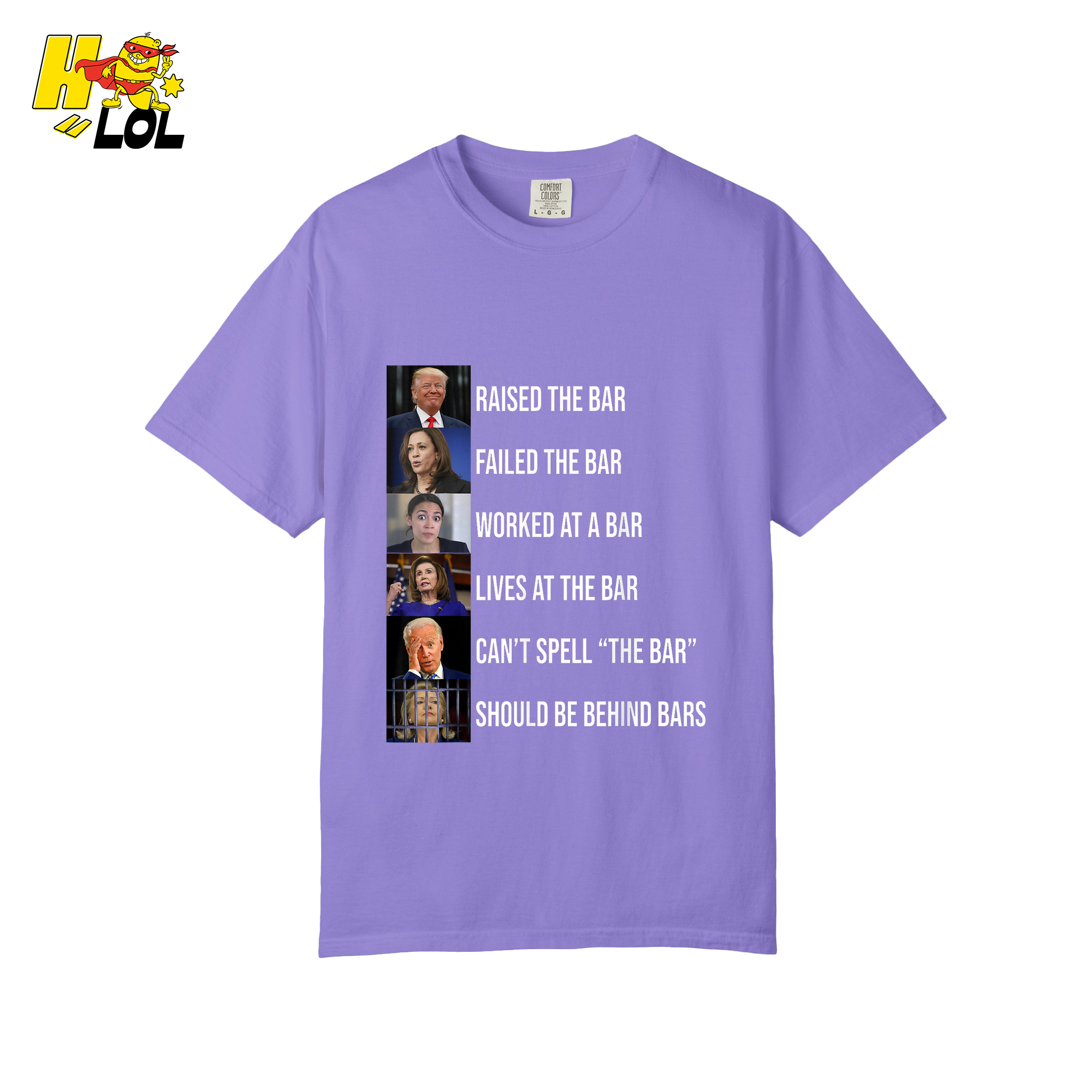 Bar Pun Anti-Democrat Political Meme Funny Sarcastic Shirt - HQLOL