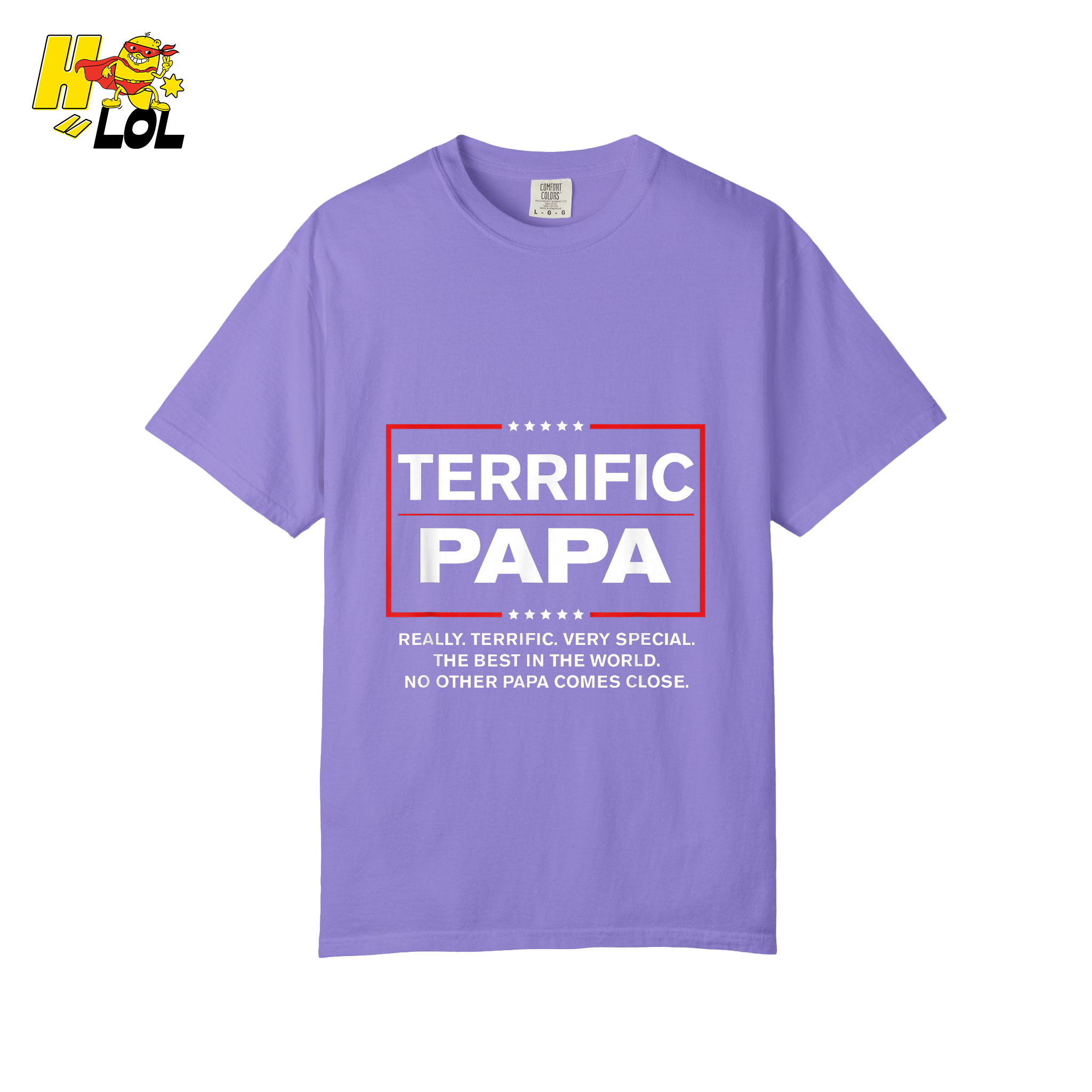 Terrific Papa Trump Style Funny Father's Day Gift Parody Shirt - HQLOL