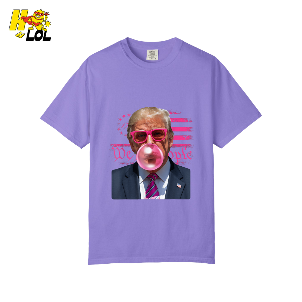 Trump Bubblegum Shirt Funny Graphic Shirt - HQLOL