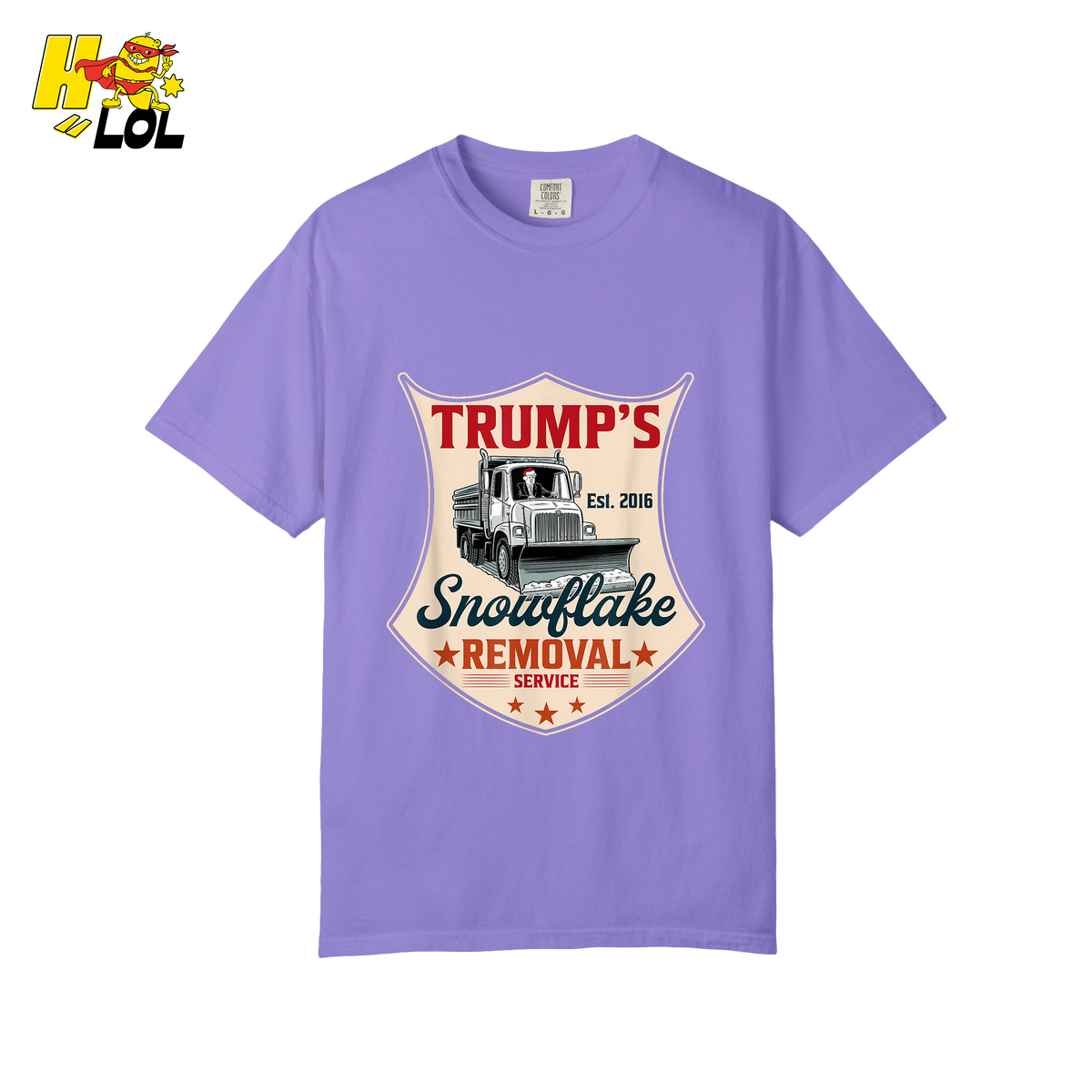 Trump's Snowflake Removal Service Funny Anti-Liberal Satire Shirt - HQLOL