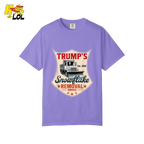 Trump's Snowflake Removal Service Funny Anti-Liberal Satire Shirt - HQLOL