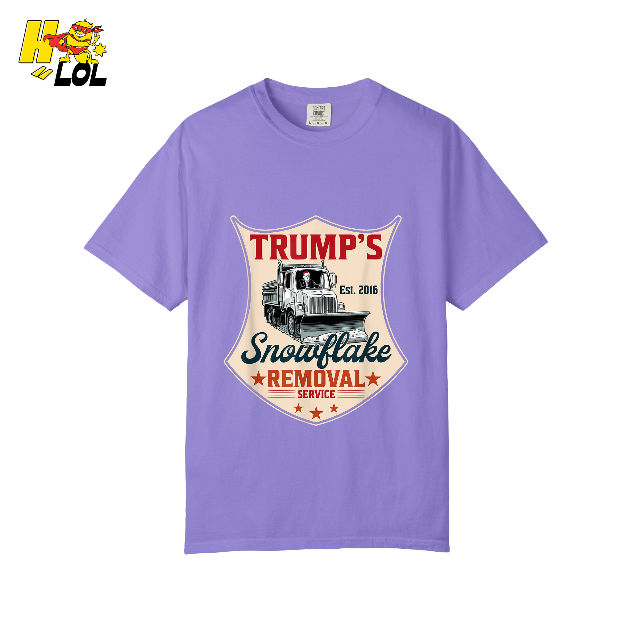 Trump's Snowflake Removal Service Funny Anti-Liberal Satire Shirt - HQLOL