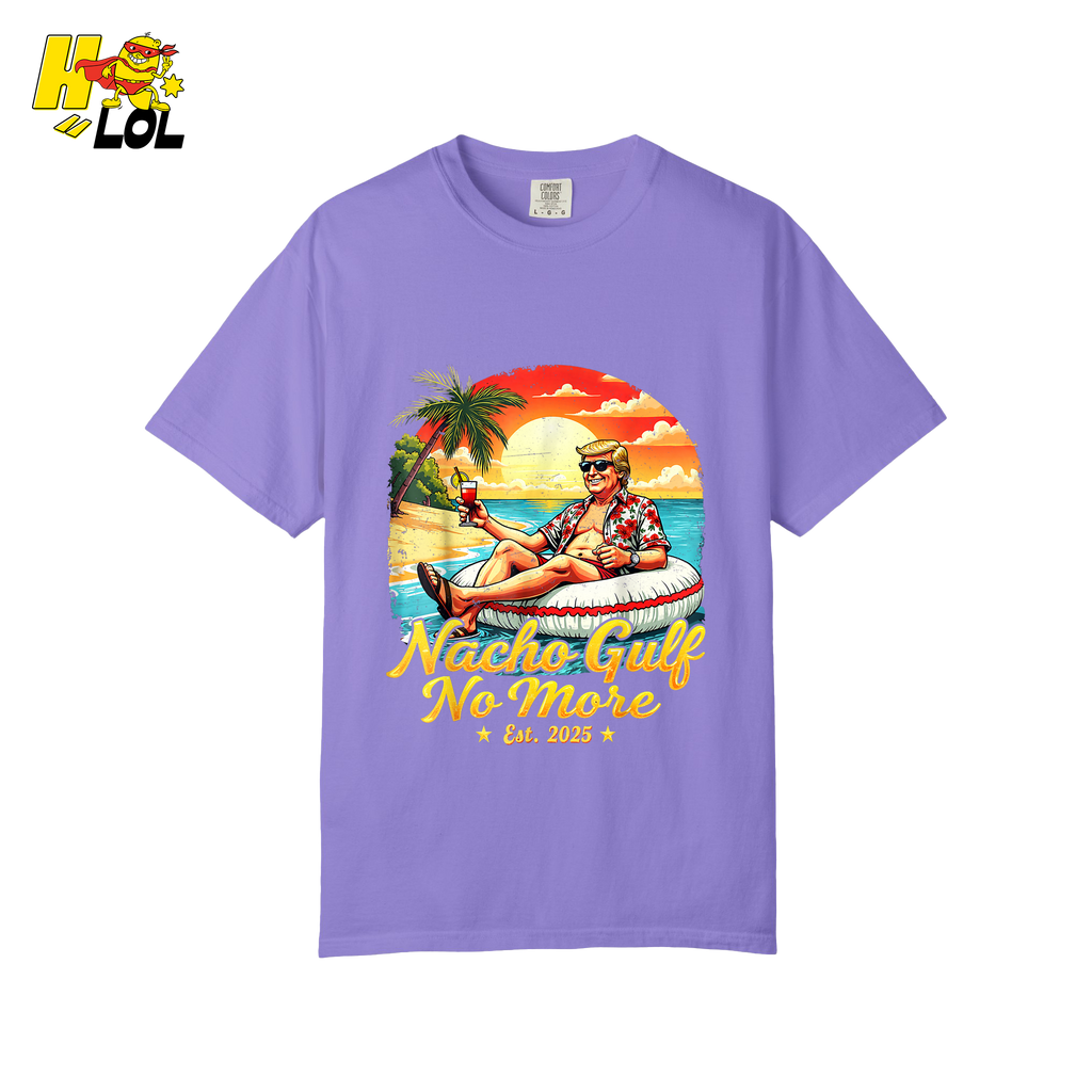 Nacho Gulf No More Shirt Funny Tropical Sunset Beach Graphic - HQLOL