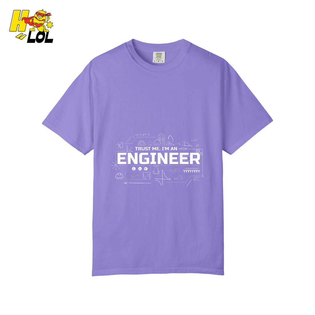 Trust Me I’m an Engineer Shirt Funny Blueprint Engineering Shirt - HQLOL