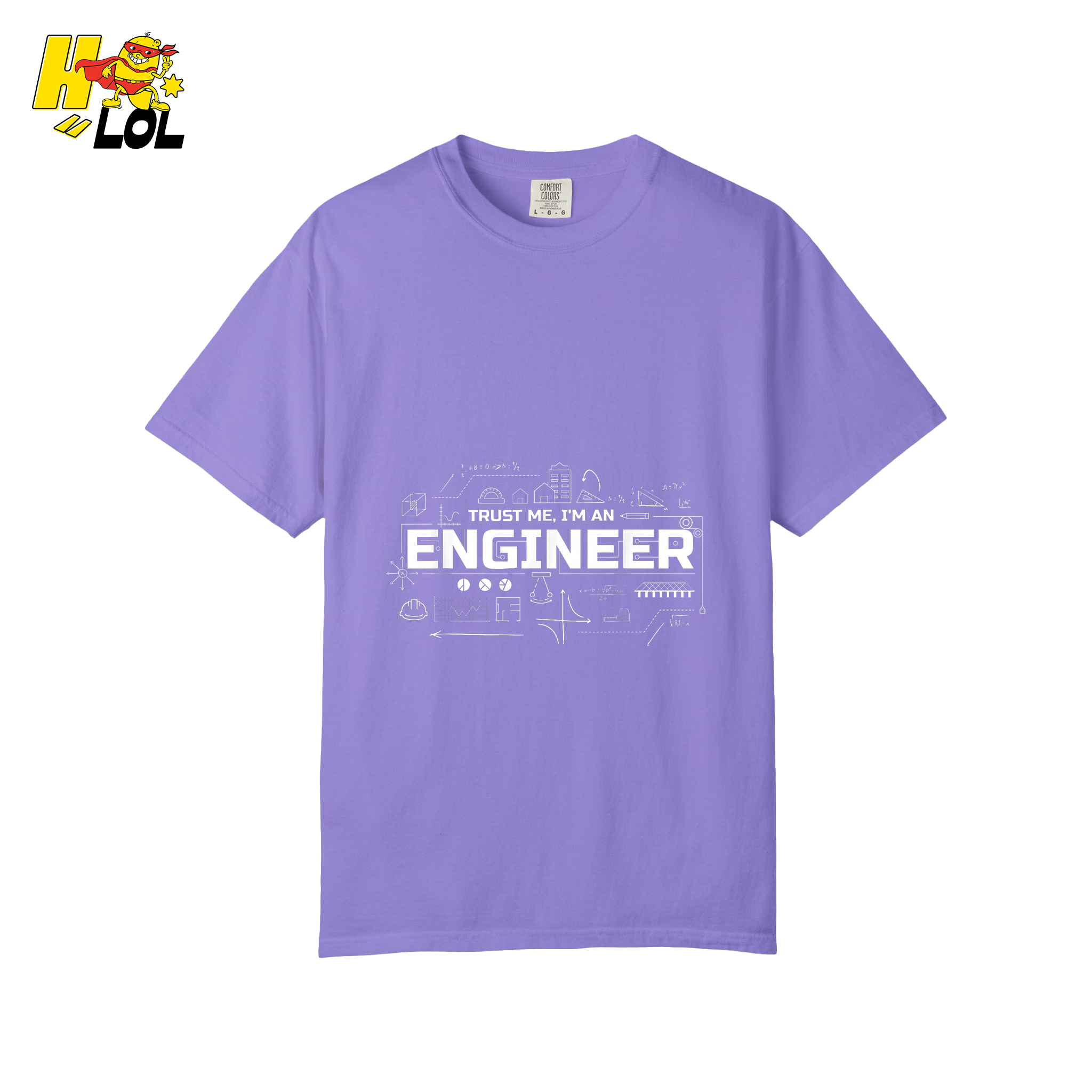 Trust Me I’m an Engineer Shirt Funny Blueprint Engineering Shirt - HQLOL