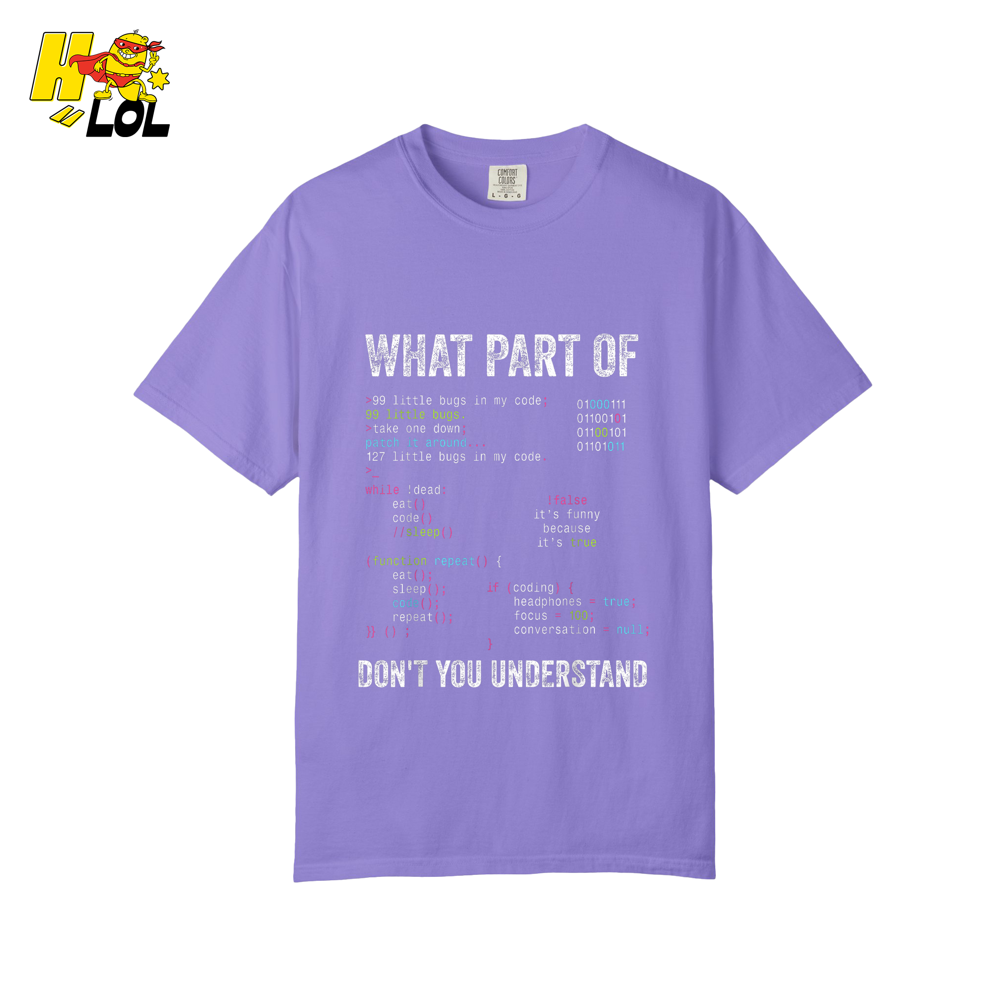What Part of Don’t You Understand Shirt Funny Coding Programmer - HQLOL