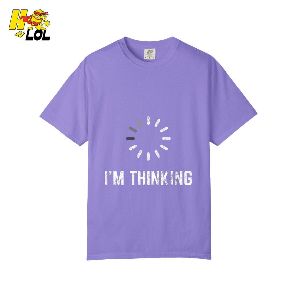 I’m Thinking Shirt Funny Loading Spinner Meme Shirt - HQLOL