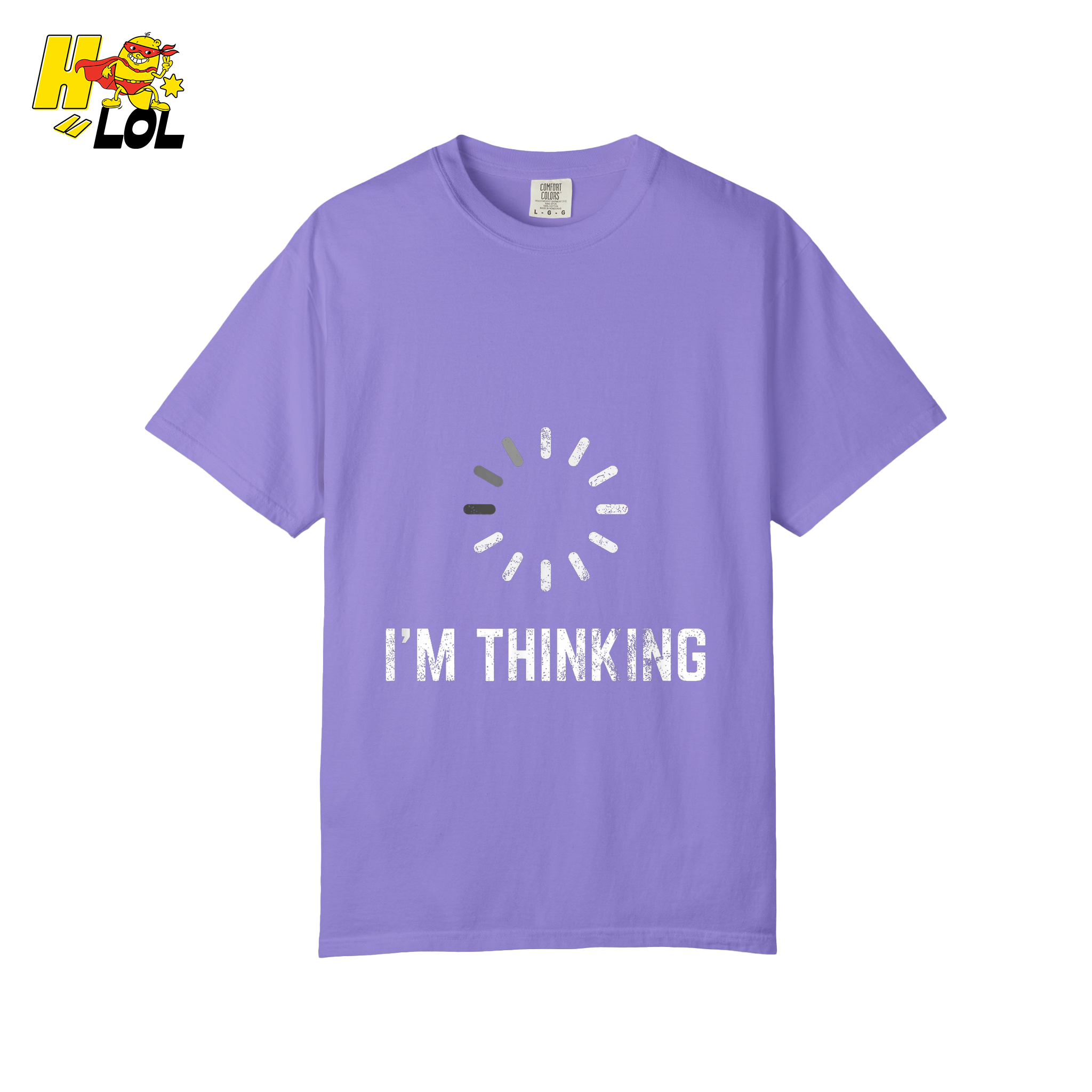 I’m Thinking Shirt Funny Loading Spinner Meme Shirt - HQLOL