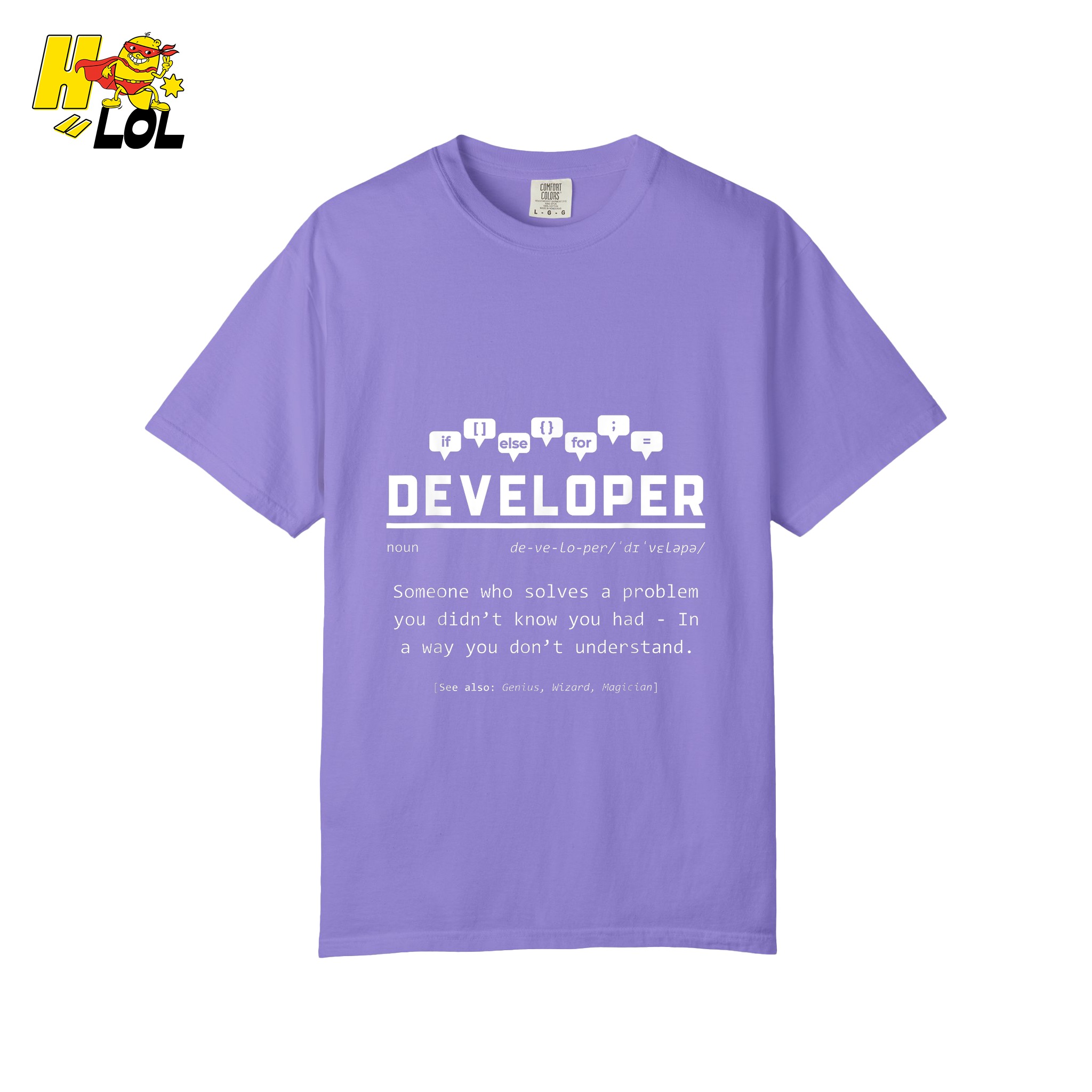 Developer Definition Shirt Funny Programmer Coding Shirt - HQLOL