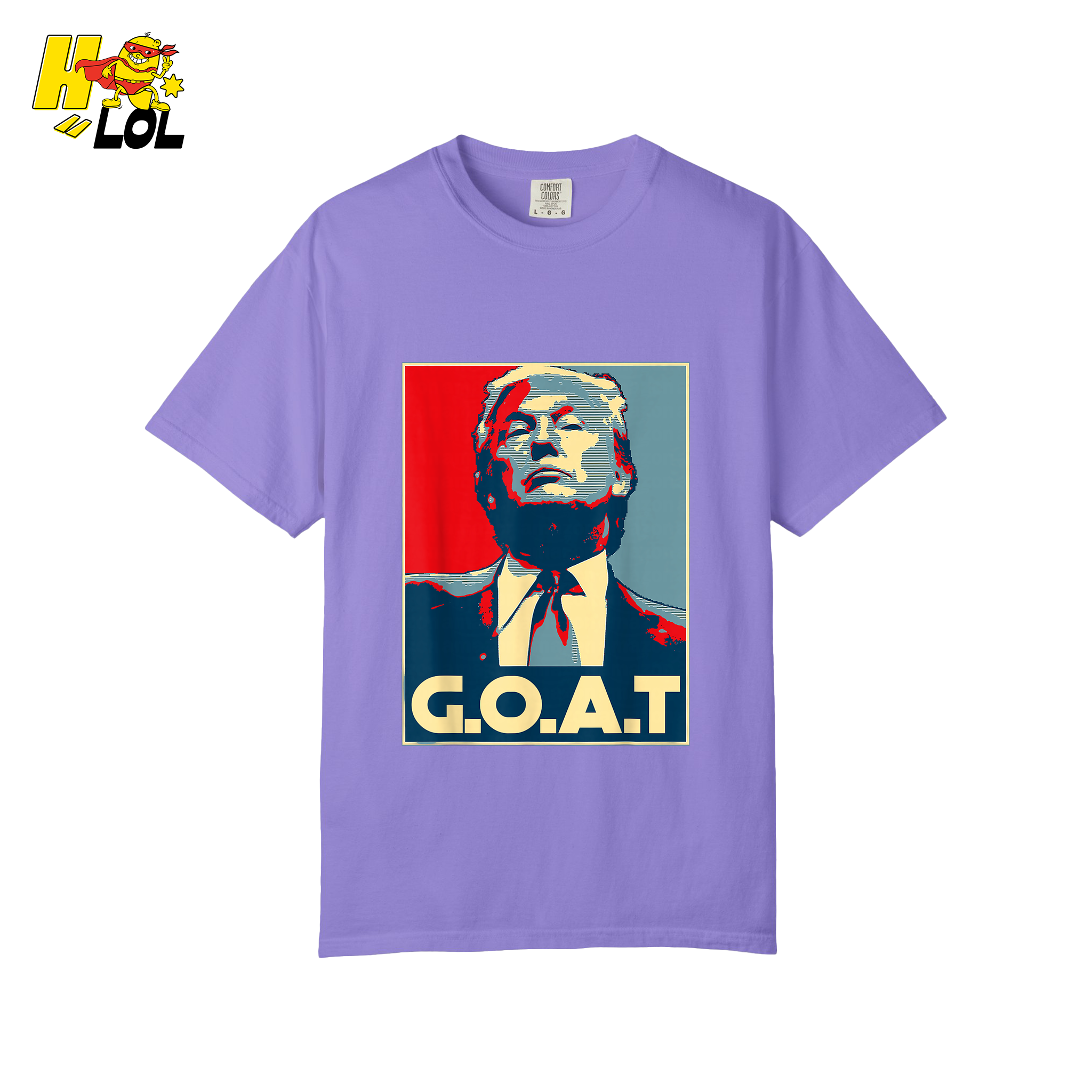 Trump G.O.A.T. Hope Style Iconic Political Tribute Meme Shirt - HQLOL