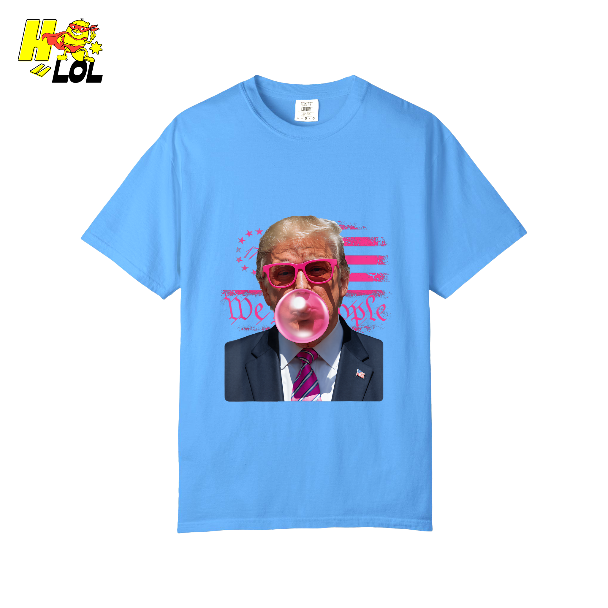 Trump Bubblegum Shirt Funny Graphic Shirt - HQLOL