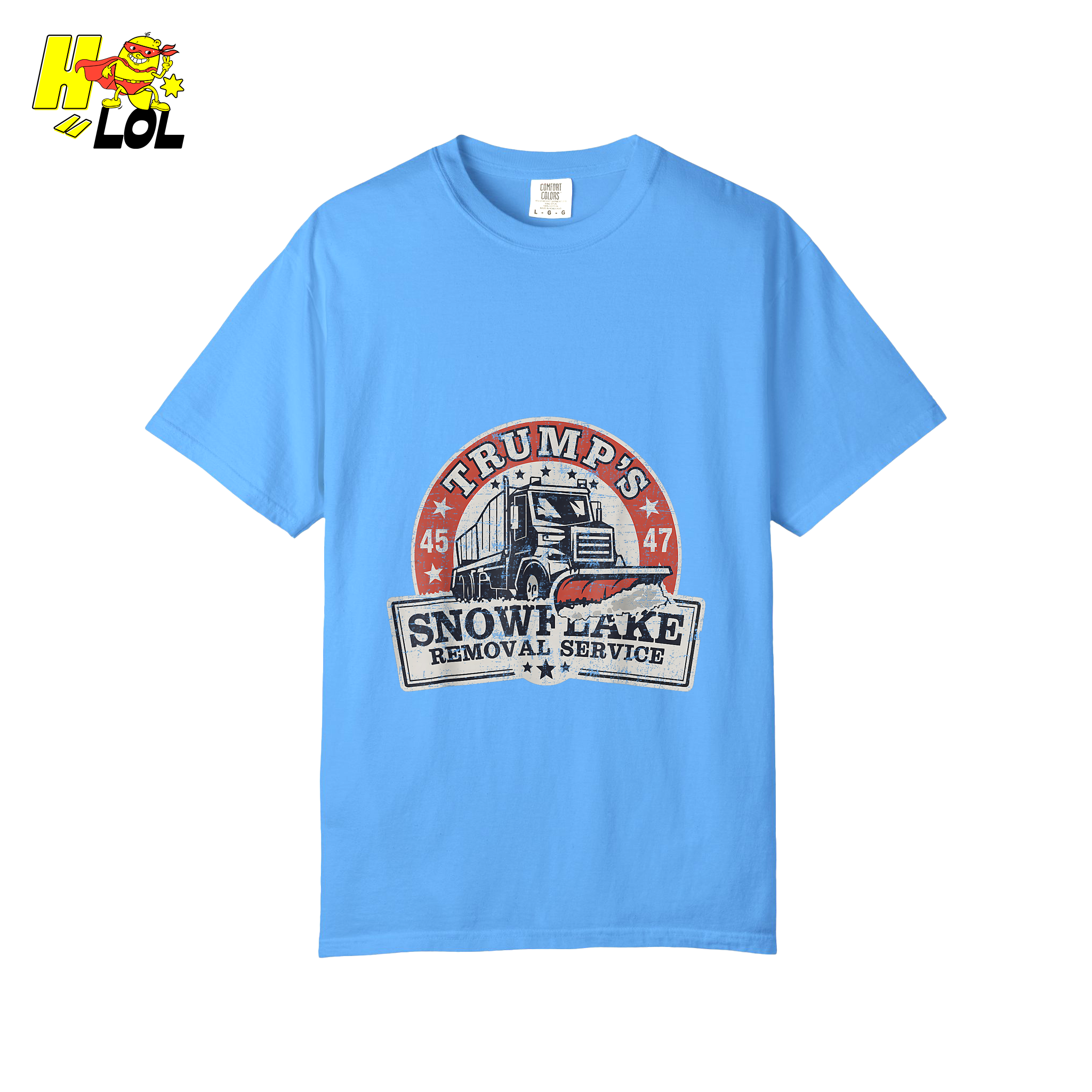 Trump 45/47 Snowflake Removal Service Anti-Liberal Satire Shirt - HQLOL