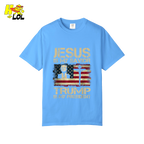 Jesus Is My Savior Trump Is My President Shirt Christian Patriotic - HQLOL