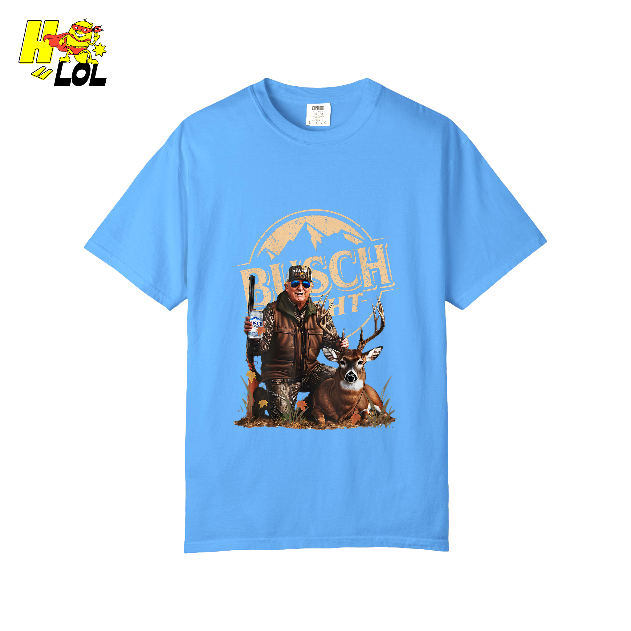 Busch Light Deer Camp Shirt Funny Hunting Buck Shirt - HQLOL