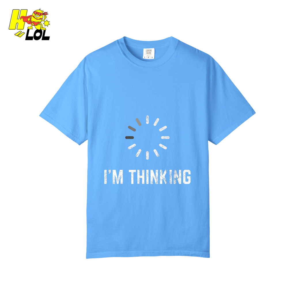 I’m Thinking Shirt Funny Loading Spinner Meme Shirt - HQLOL
