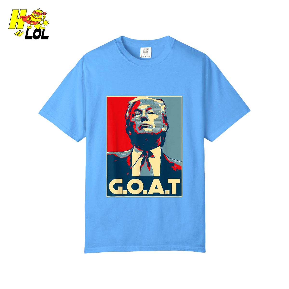 Trump G.O.A.T. Hope Style Iconic Political Tribute Meme Shirt - HQLOL
