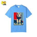 Trump G.O.A.T. Hope Style Iconic Political Tribute Meme Shirt - HQLOL