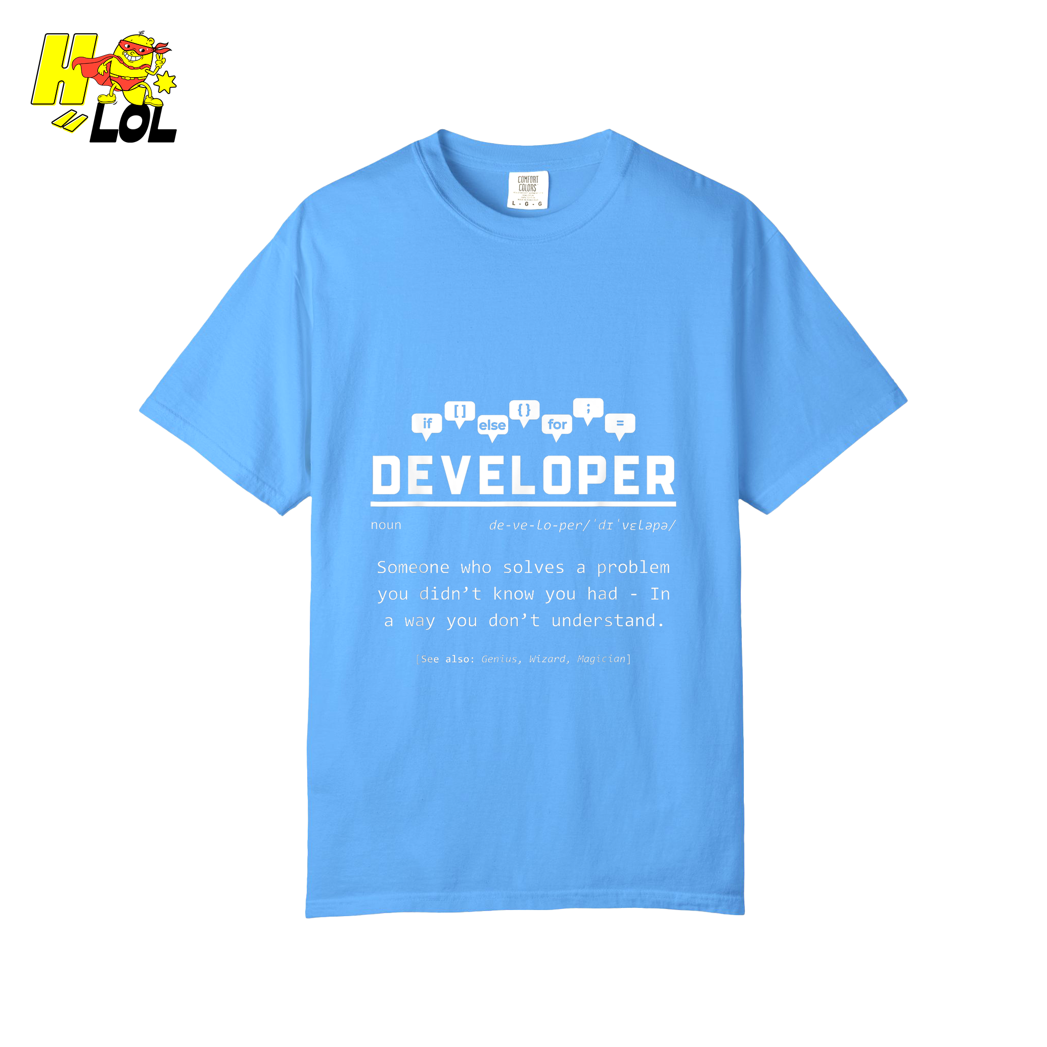 Developer Definition Shirt Funny Programmer Coding Shirt - HQLOL