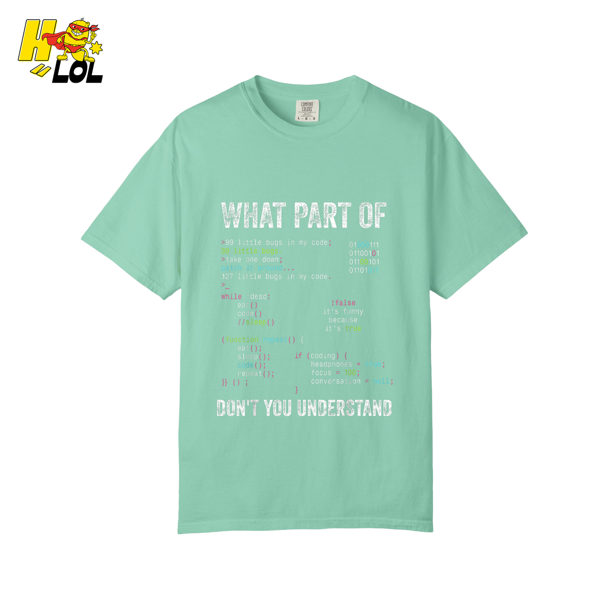 What Part of Don’t You Understand Shirt Funny Coding Programmer - HQLOL