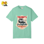 Trump's Snowflake Removal Service Funny Anti-Liberal Satire Shirt - HQLOL