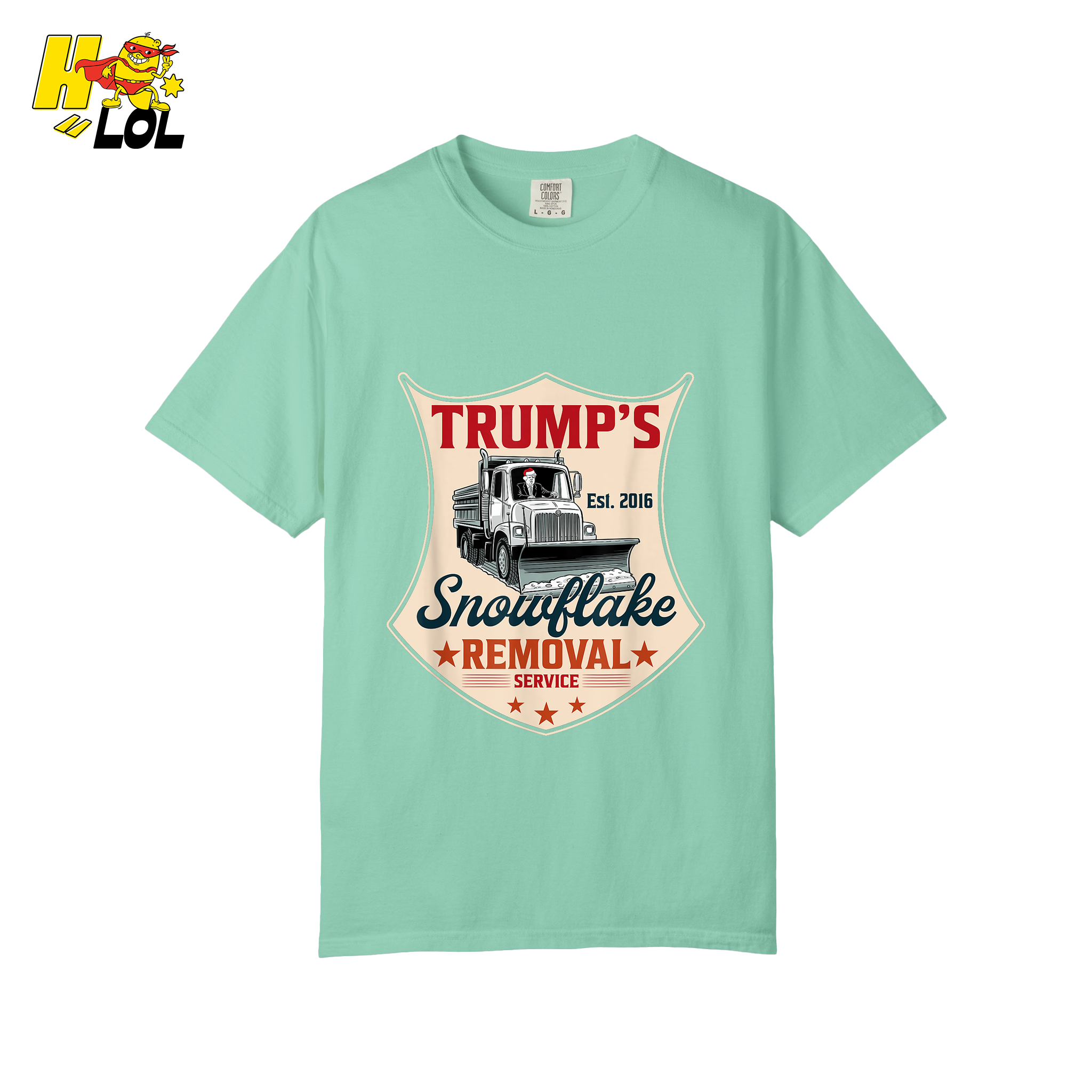Trump's Snowflake Removal Service Funny Anti-Liberal Satire Shirt - HQLOL