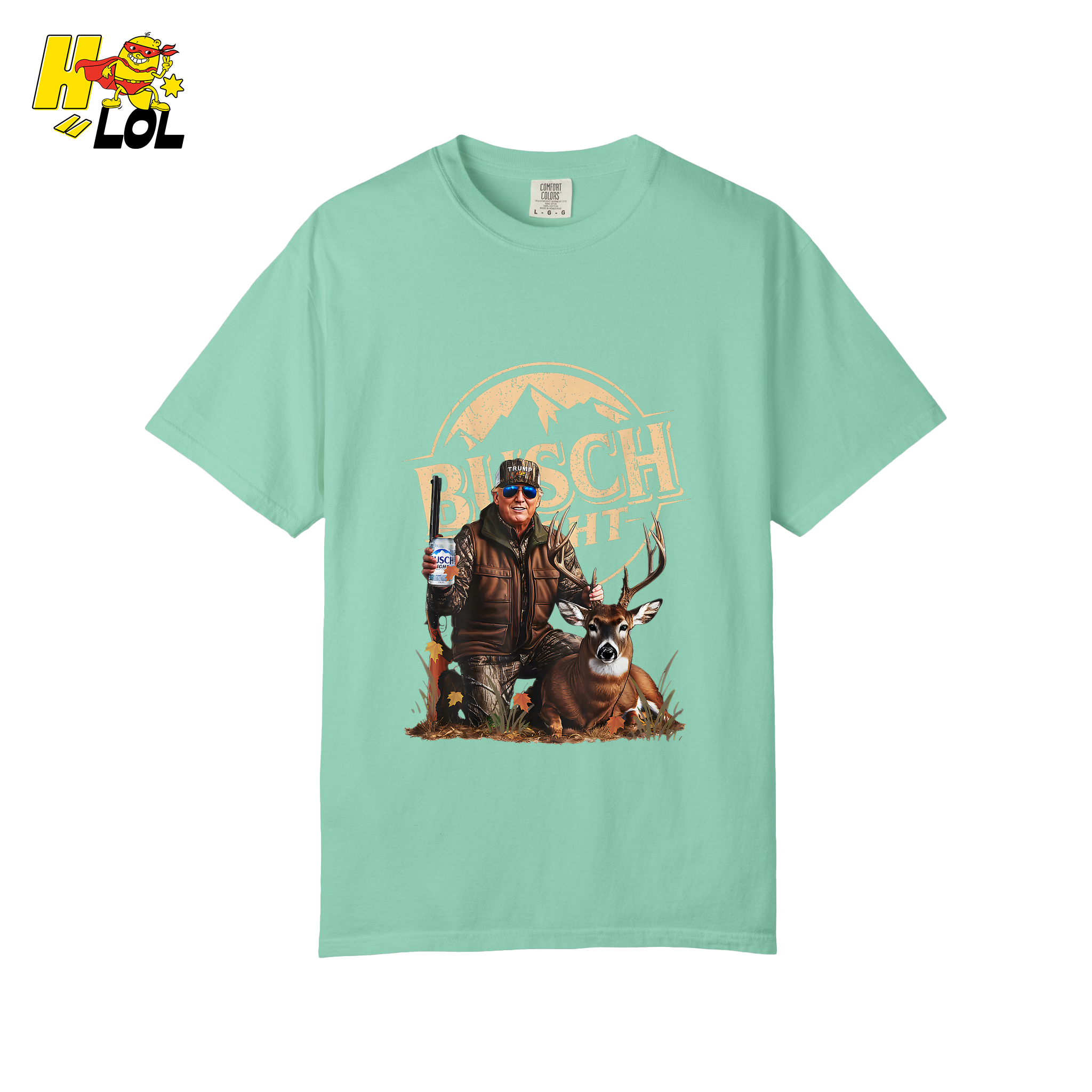 Busch Light Deer Camp Shirt Funny Hunting Buck Shirt - HQLOL