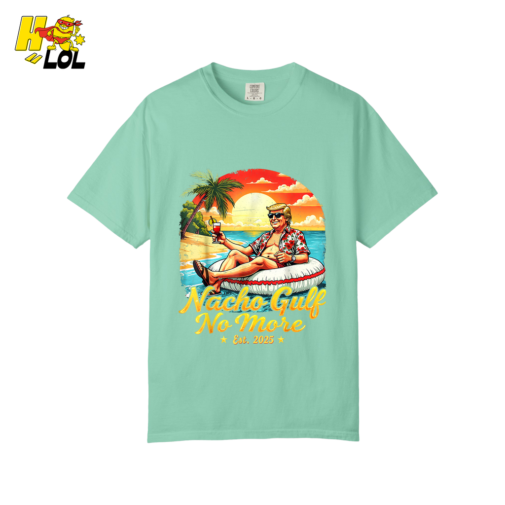 Nacho Gulf No More Shirt Funny Tropical Sunset Beach Graphic - HQLOL