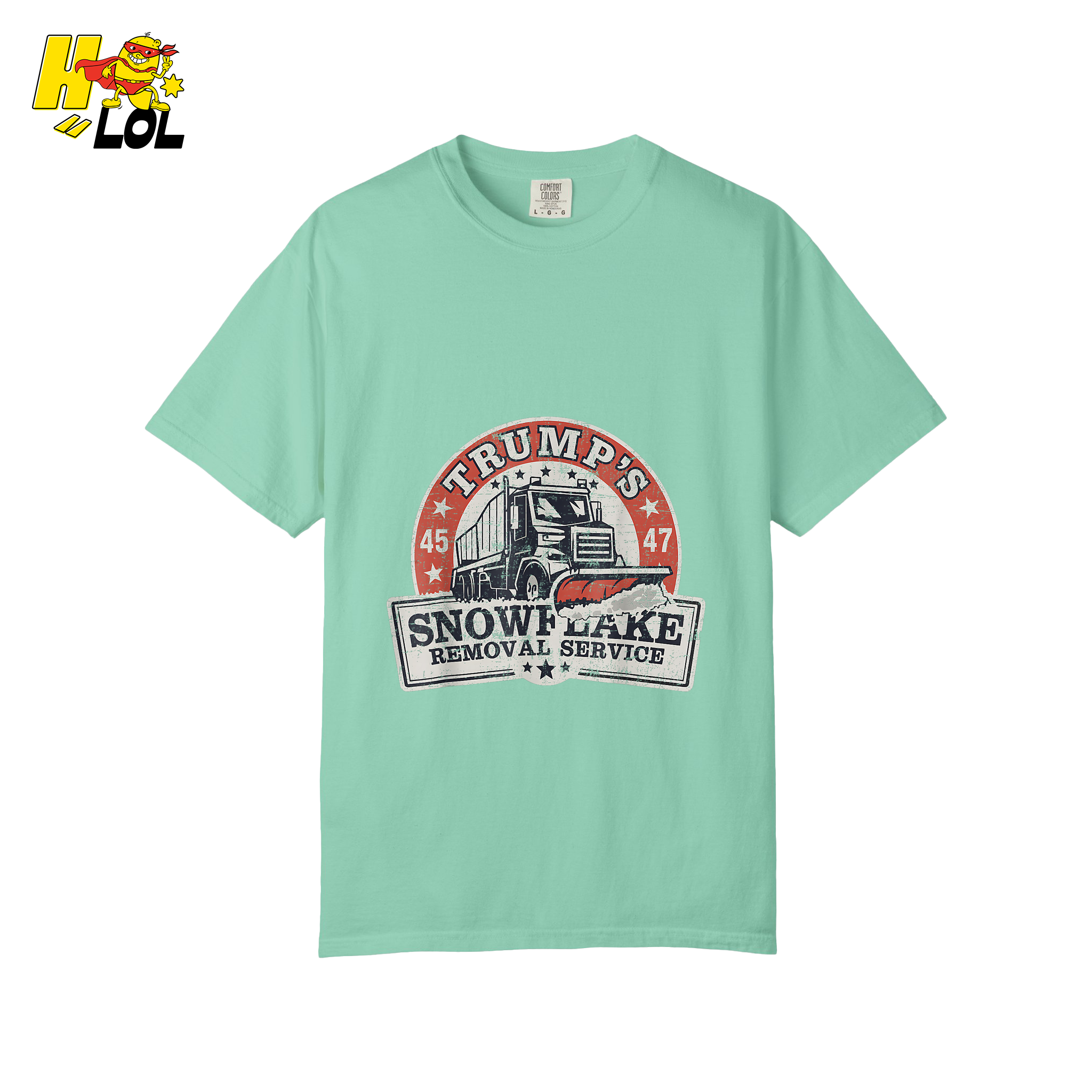 Trump 45/47 Snowflake Removal Service Anti-Liberal Satire Shirt - HQLOL