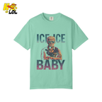 Ice Ice Baby Shirt Funny Meme Graphic Distressed Shirt - HQLOL