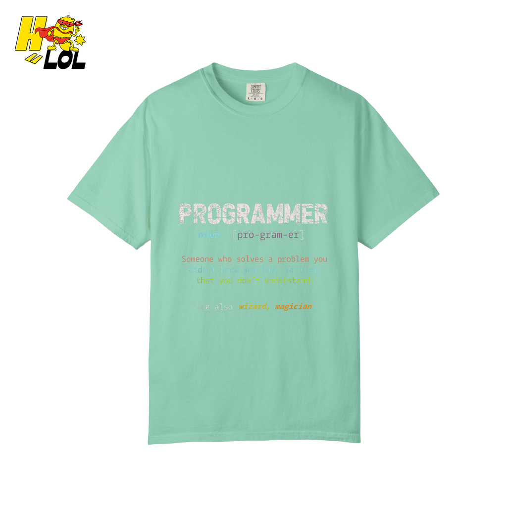 Programmer Definition Shirt Funny Coding Dictionary Shirt - HQLOL