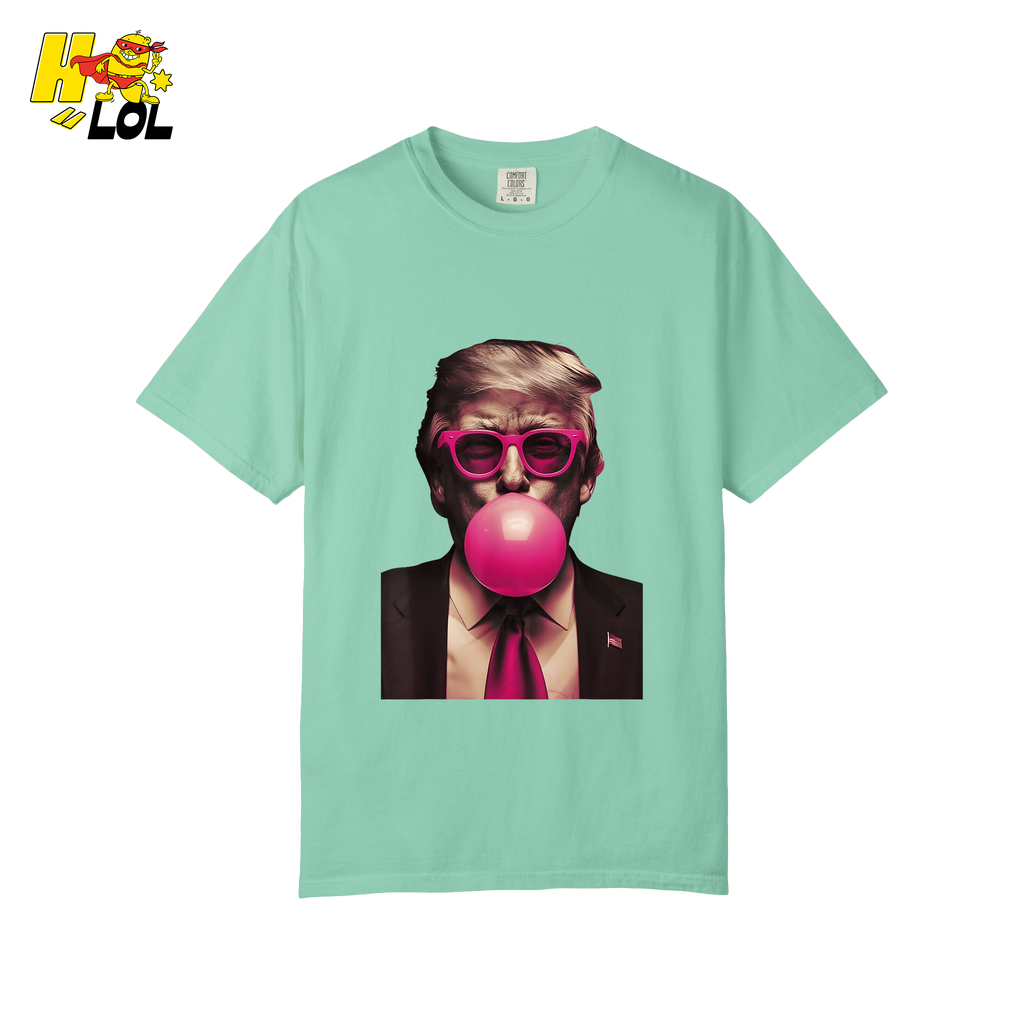 Trump Bubble Gum Pink Glasses Funny Pop Art Viral Meme Shirt - HQLOL