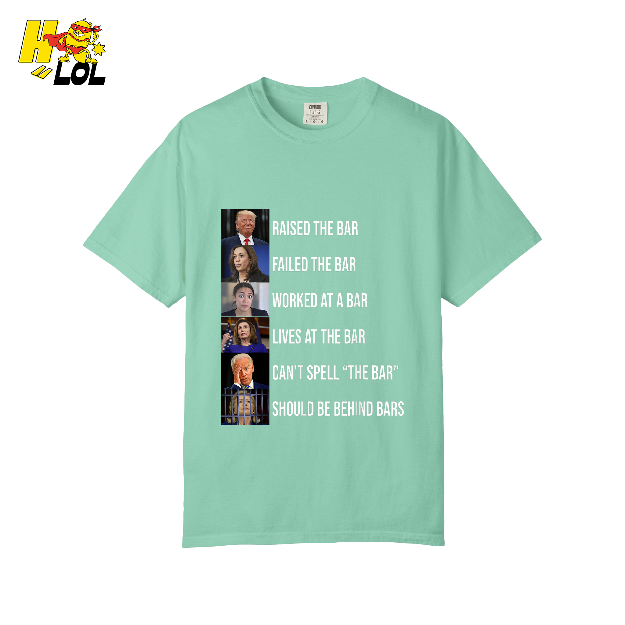 Bar Pun Anti-Democrat Political Meme Funny Sarcastic Shirt - HQLOL