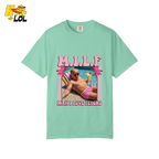 MILF Man I Love Felons Shirt Funny Pink Retro Meme Shirt - HQLOL