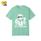 Six Seven Shirt 67 Patriotic Sunglasses Meme Graphic Shirt - HQLOL