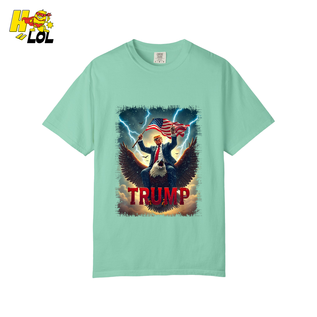Donald Trump King & Eagle Shirt Patriotic MAGA Gift - HQLOL