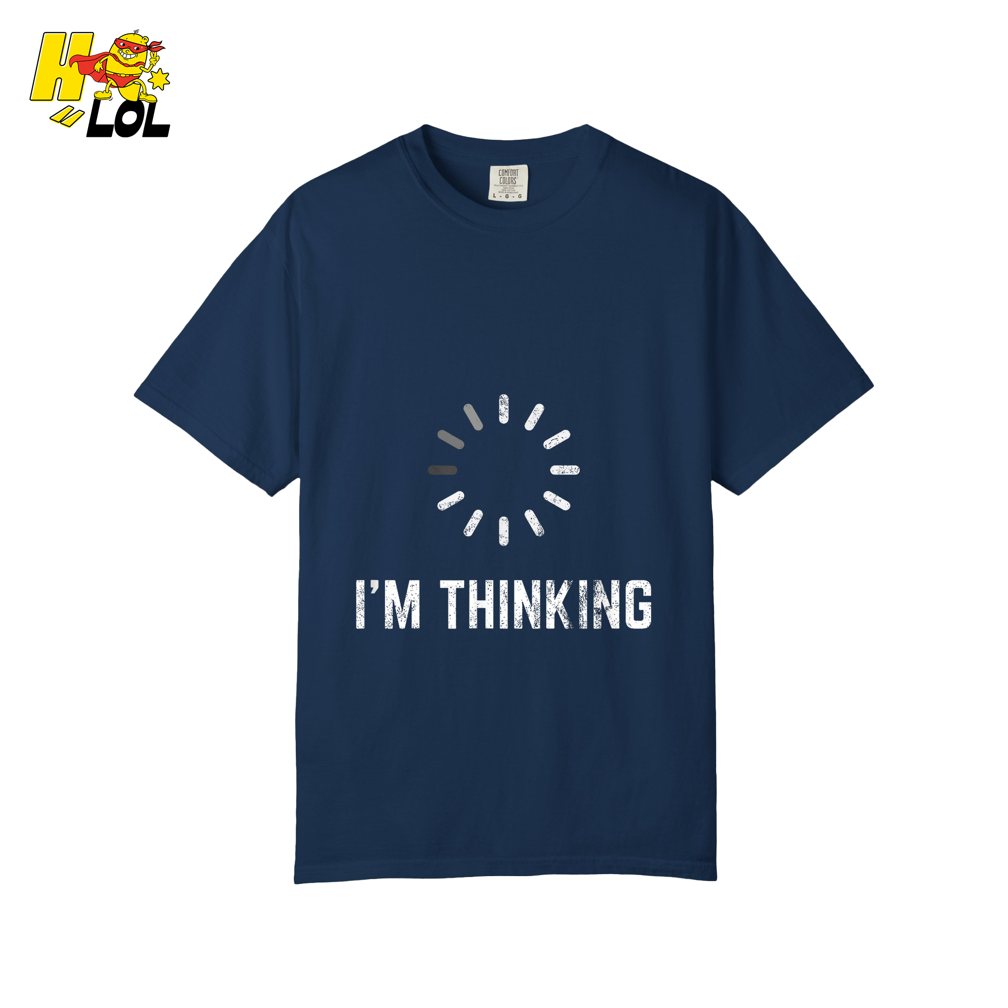 I’m Thinking Shirt Funny Loading Spinner Meme Shirt - HQLOL
