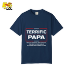 Terrific Papa Trump Style Funny Father's Day Gift Parody Shirt - HQLOL