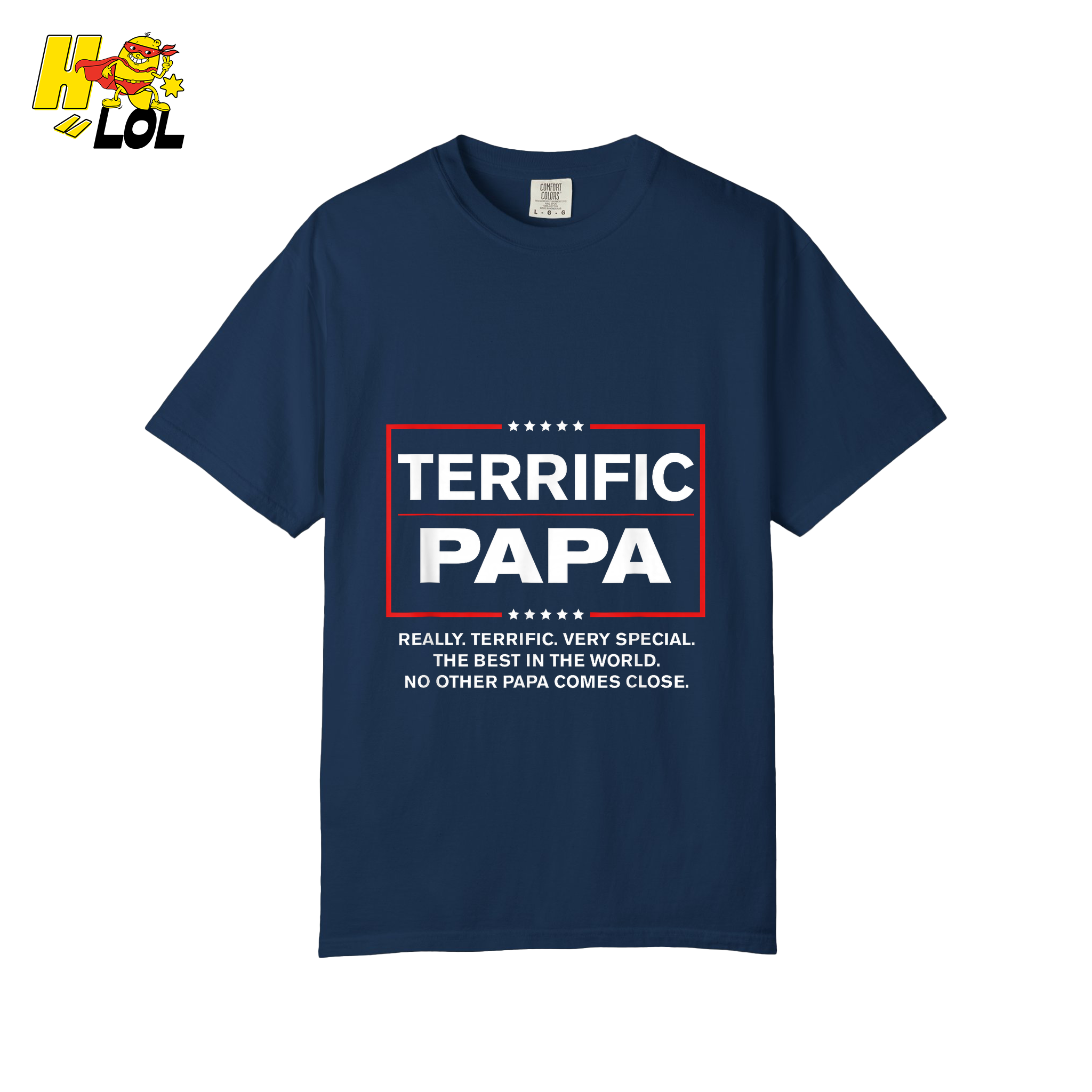 Terrific Papa Trump Style Funny Father's Day Gift Parody Shirt - HQLOL