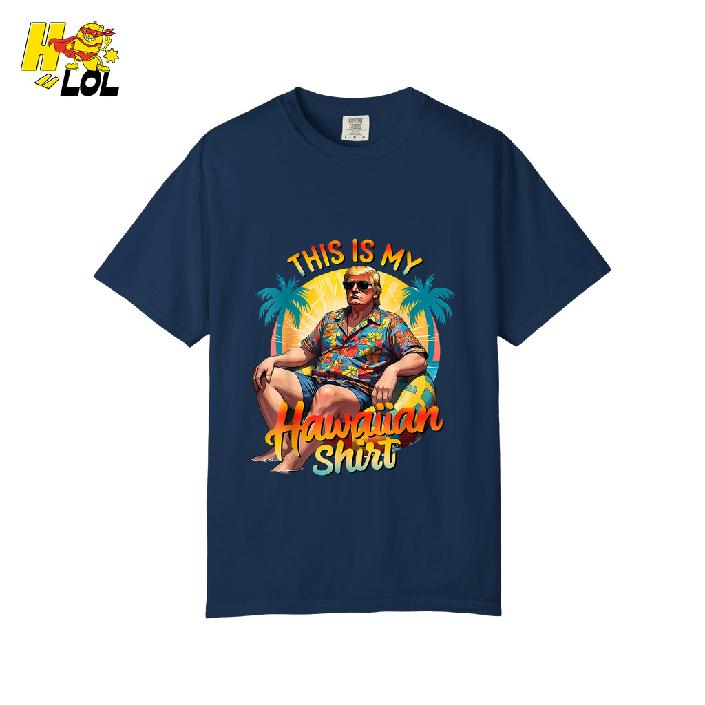 Trump Hawaiian Shirt Funny Summer Vacation Meme Gift Shirt - HQLOL