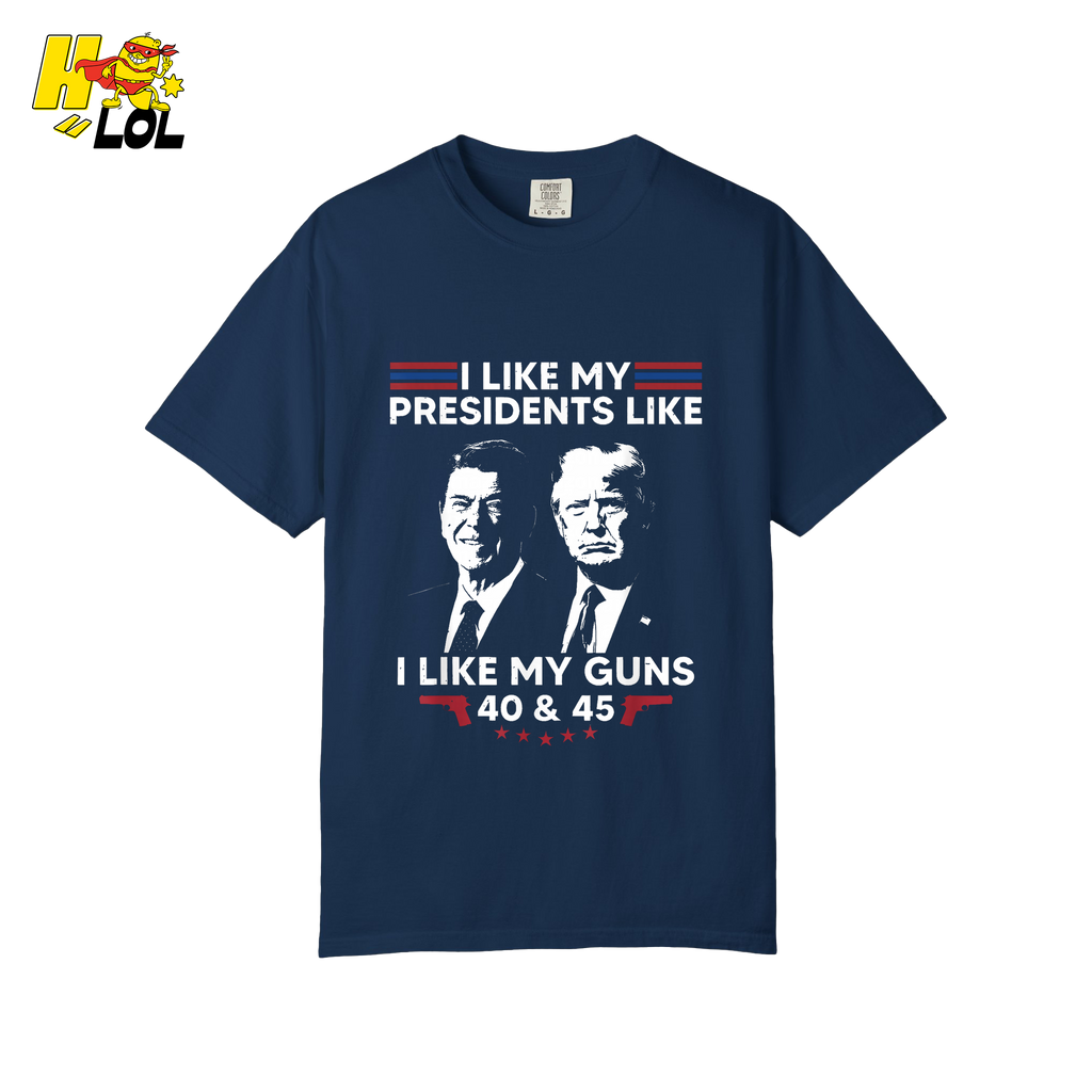 40 45 Presidents Shirt Funny Patriotic Conservative Graphic Shirt - HQLOL