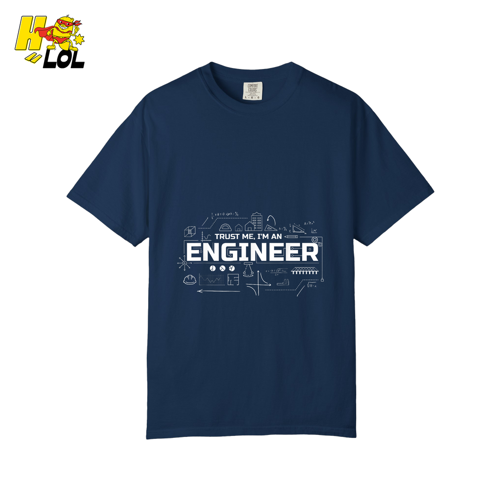 Trust Me I’m an Engineer Shirt Funny Blueprint Engineering Shirt - HQLOL