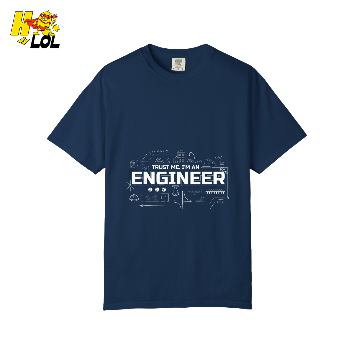 Trust Me I’m an Engineer Shirt Funny Blueprint Engineering Shirt - HQLOL