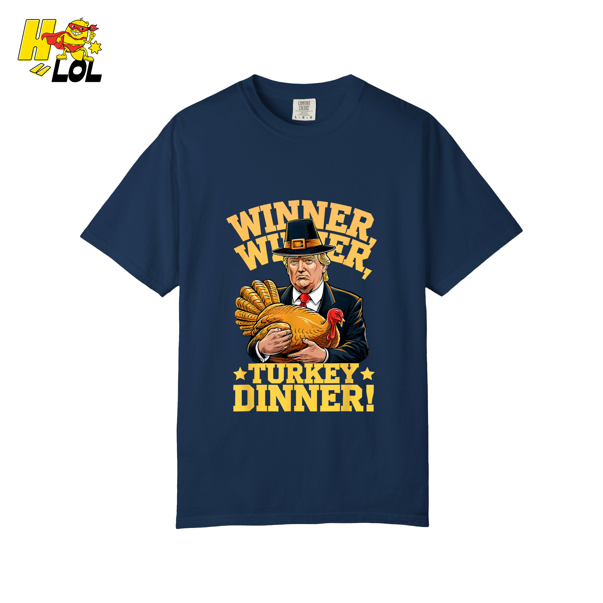 Winner Winner Turkey Dinner Shirt Funny Thanksgiving Shirt - HQLOL