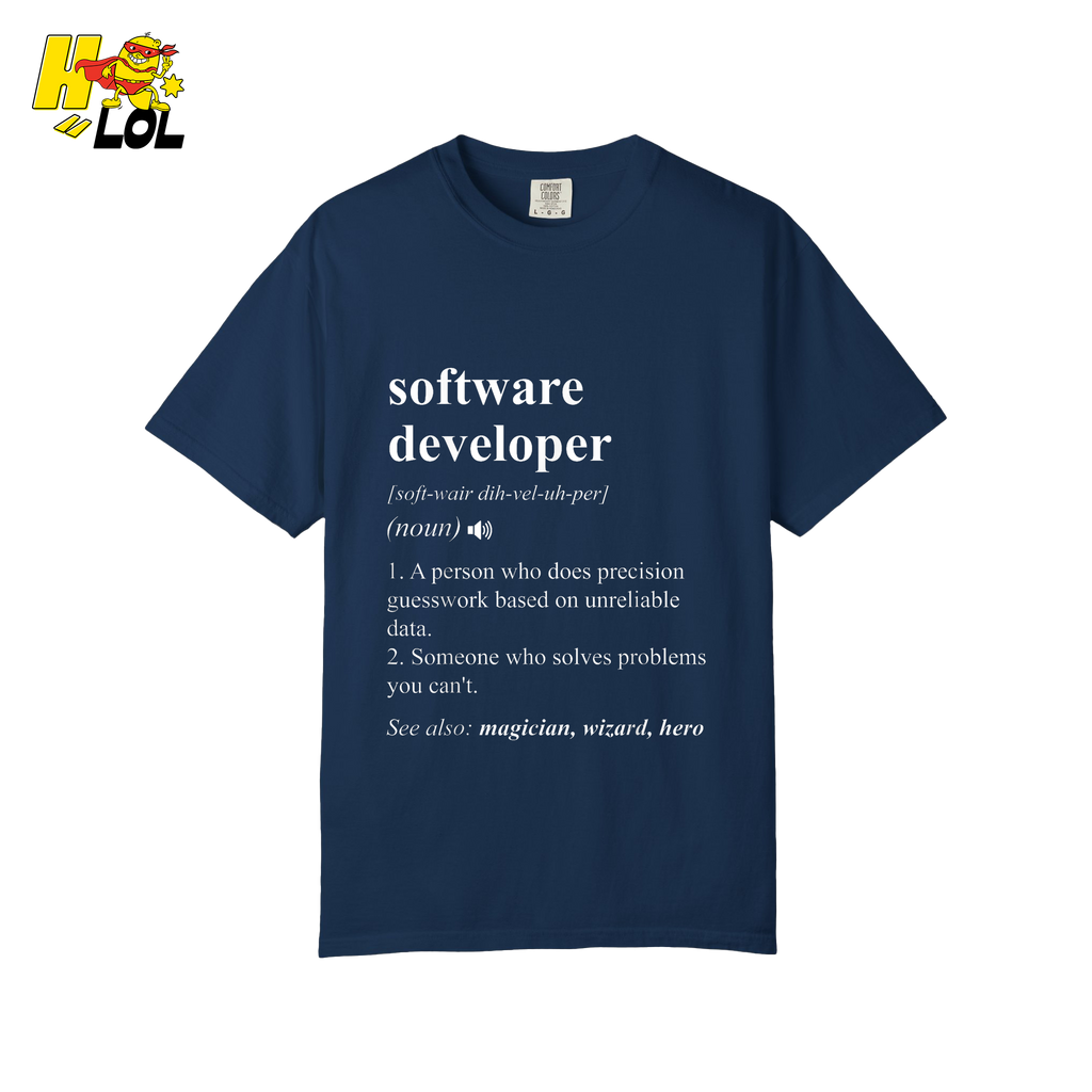 Software Developer Definition Shirt Funny Coding Dictionary Shirt - HQLOL